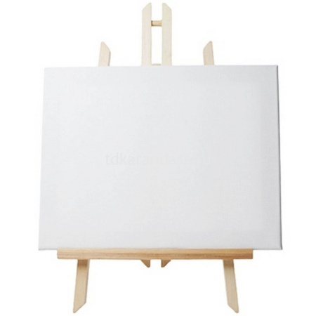 Мольберт - подставка 20х40см с холстом 23х30см, дерево Y10305-24 от магазина "Карандаш"