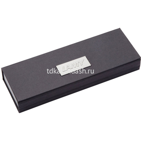 Ручка РП "Lamy Studio 067" M черная, корпус матовая сталь, металл 4000451 от магазина "Карандаш"