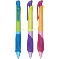 Ручка шариковая "Easy Writer" 1,0мм синяя, автомат, резиновый грип, 3 цвета корпуса KR971586 от магазина "Карандаш"