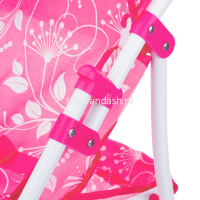 Коляска для куклы 32х13,5х51,5см сидячая с козырьком металл IT107094 от магазина "Карандаш"