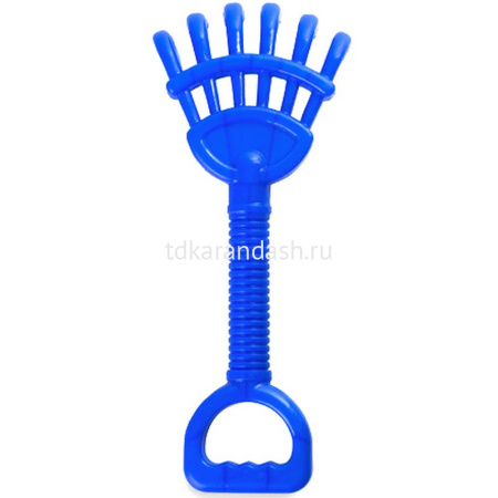 Набор д/песка №10 (ведро большое, совок, грабли, 4 формочки "Животные") 22х19х19см в сетке 15569/АТ от магазина "Карандаш"