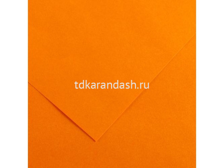 Бумага тонированная А4 300г/м2 № 08 светло-оранжевый Колорлайн 200041232
