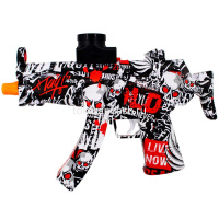 Автомат пневматический 30х14см с аккумулятором, гранатой и очками, пластик (пули) YF1718-2 от магазина "Карандаш"