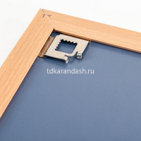 Доска комбинированная пробковая/лаковая 600x900мм деревянная рама 8753 от магазина "Карандаш"