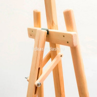 Мольберт напольный "Лира. Комфорт" 170см с регулятором по высоте, дерево (полка+2стакана) 113024 от магазина "Карандаш"