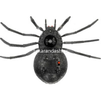 Паук р/у "Черная вдова" 15х15см (свет) пвх 1808F156-R от магазина "Карандаш"