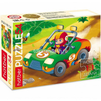 Пазлы 54 эл. "Веселые гонки" 13х17,5см 4 дизайна 54ПЗ5/069132 от магазина "Карандаш"