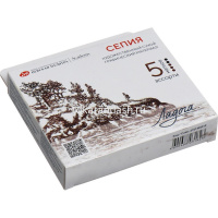 Сепия светлая/темная 5 цветов картонная упаковка 2721422312 от магазина "Карандаш"