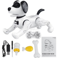 Собака р/у 20х3,5х19,5см (танцует, говорит на английском языке) 2084483/K11 от магазина "Карандаш"