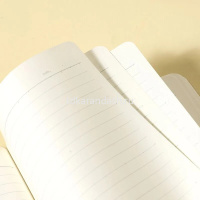 Блокнот А5 60л линия, на скобе, прозрачная пластиковая обложка EN503 от магазина "Карандаш"