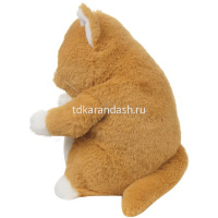 Толстый кот 20см рыжий AT365268 от магазина "Карандаш"