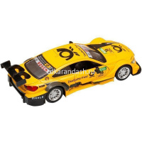 Машина "BMW M4" желтая, инерционная, металл 17,5см (свет, звук, откр.двери) JB1251211 от магазина "Карандаш"