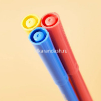 Фломастеры 7 цветов + 1 поглатитель "Color wow" круглые стираемые картон EC173 от магазина "Карандаш"