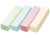 Клейкая закладка бумажная 12х50мм 4 цвета по 100л пастель (400л) 2011302 от магазина "Карандаш"