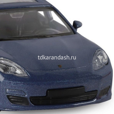 Машина "Porsche Panamera S" синяя, инерционная, металл 17,5см (свет, звук, откр.двери) JB1200190 от магазина "Карандаш"