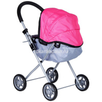Коляска для куклы 39х32х56см лежачая, металл JB0600163 от магазина "Карандаш"