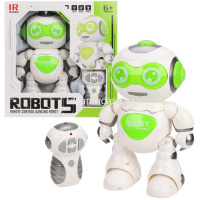 Робот р/у 22х15см (свет, звук), пластик 1833531/J608-1 от магазина "Карандаш"