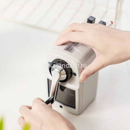 Точилка механическая 1 отв. 115х70х128мм пластик, цвет ассорти E0620 от магазина "Карандаш"