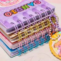 Блокнот 70х165мм 33л "Зубастик" линия, 8 листов с наклейками, на спирали M-3304 от магазина "Карандаш"