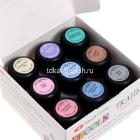 Набор красок д/ткани 9*20мл пастель Декола 41411885 от магазина "Карандаш"
