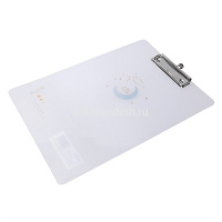 Планшет с зажимом А4 полипропилен белый 72400 от магазина "Карандаш"