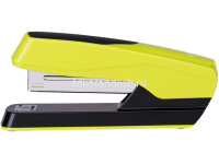 Степлер №24/6,26/6 25л глубина 45мм пластик черный/салатовый E0427 от магазина "Карандаш"