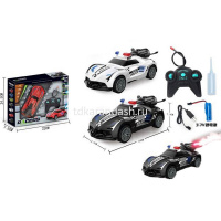 Машина р/у "Полиция" 19х8см, с аккумулятором, пластик, 2 цвета (свет, пар) B2292814/KM663-2 от магазина "Карандаш"