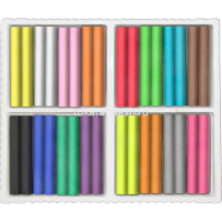 Пластилин 16 цветов 240гр. "Школа творчества" восковой пастельный, со стеком, картон 29С 1772-08 от магазина "Карандаш"