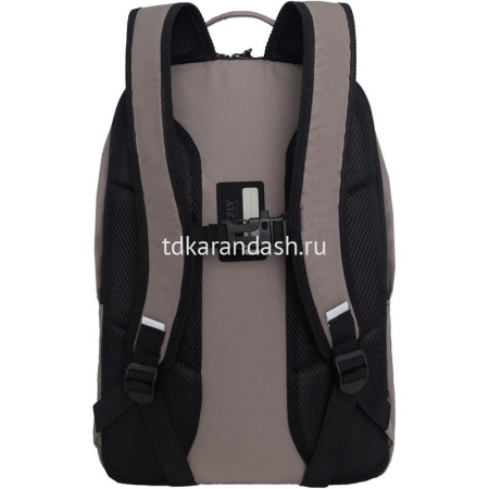 Рюкзак 30х42,5х13,5см, 800гр, 2 отделения, 3 кармана, темный песок RU-539-1/3 от магазина "Карандаш"