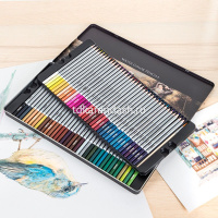 Карандаши акварельные 72 цветов "Nuevo" шестигранные, серебр.корпус - липа, металл 6524 от магазина "Карандаш"