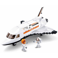 Конструктор "Космос. Космический корабль 2" 231 деталь 33х28х7см пластик (1 фигурка) M38-B0736 от магазина "Карандаш"