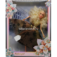 Кукла "Модница" 30см в платье, 2 вида 11237-24 от магазина "Карандаш"