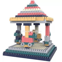 Конструктор 130 деталей, пластик 6672/1991822 от магазина "Карандаш"