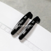 Ручка гелевая "Arris" 0,5мм черная, круглый черный матовый корпус Soft Touch EG64-BK от магазина "Карандаш"