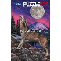 Пазлы 500 эл. "Premium. Волк" 33х48см 500ПЗ2_20676/071122 от магазина "Карандаш"