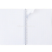 Тетрадь А5 80л клетка "Floral collection" на спирали двойная, твердая обложка 081092 от магазина "Карандаш"