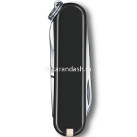 Нож перочинный 58мм "Classic Dark Illusion" 7 функций черный 0.6223.3G от магазина "Карандаш"