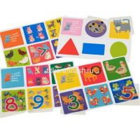 Лото для малышей "Счёт и фигуры. Подбери число" пластик, Куликова Е.Н. 978-5-8112-7053-8 от магазина "Карандаш"