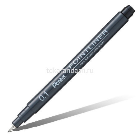 Ручка капиллярная "Pointliner" 0,1мм черная S20P-1A