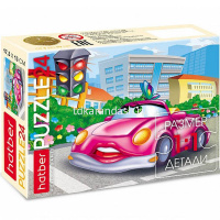 Пазлы 24 эл. "Тачки" 13х17,5см 4 вида 24ПЗ5/068997 от магазина "Карандаш"