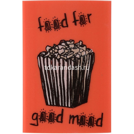 Ластик "HappyGraphix. Fastfood" 4 цвета 42-0051 от магазина "Карандаш"