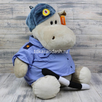 Бегемот Полицейский 30см МА2640/30J от магазина "Карандаш"