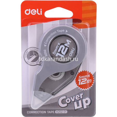 Корректирующая лента "Cover UP" 12мх5мм EH20201 от магазина "Карандаш"