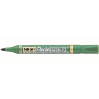 Маркер перманентный зеленый, пулевидный наконечник, толщина линии 4,2мм N850-DE от магазина "Карандаш"
