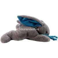 Кролик 45см серый/бирюзовый AT365158 от магазина "Карандаш"