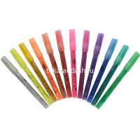 Набор маркеров "Sketch&Art" глиттерные 12шт, пулевидный наконечник, толщина линии 3мм 22-0095 от магазина "Карандаш"