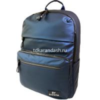 Рюкзак 43x30x18см, 820гр, 1 отделение, 5 карманов, многослойный нейлон, темно - синий BP87001 от магазина "Карандаш"