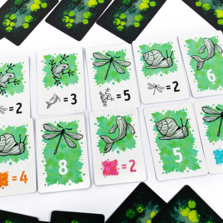 Игра настольная "Симбиоз" 13х10см (36 карт, блокнот для подсчёта очков) PG-17415 от магазина "Карандаш"