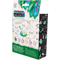 Набор опытов "Кристальные миры. Вырасти свой изумруд" 11,5х4,5х17,5см Лкв-005 от магазина "Карандаш"