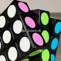 Кубик 6х6х6см неоновый MF2402 от магазина "Карандаш"